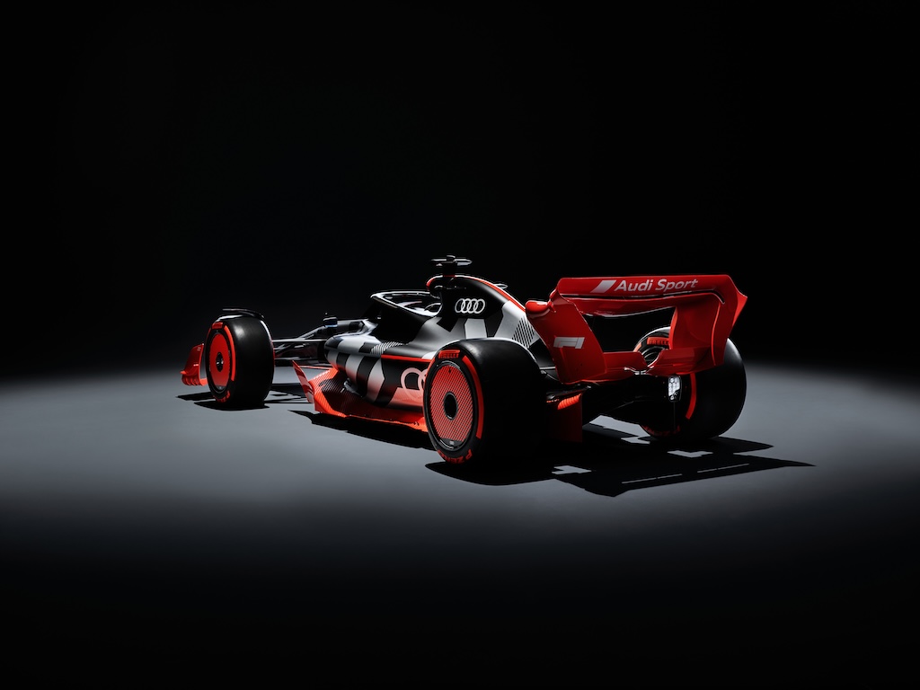 Audi Formel 1 showcar.
(Foto: Audi Sport)